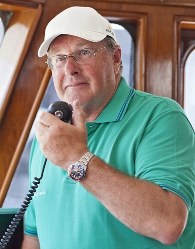 David Kellett - Radio relay vessel JBW  ©  Rolex/ Kurt Arrigo http://www.regattanews.com